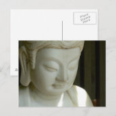 Marble Buddha Postkarte (Vorne/Hinten)