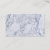 Marble Business Card Visitenkarte (Rückseite)