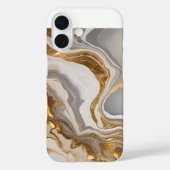 Marble Case-Mate Tough Apple iPhone 16 Fall Case-Mate iPhone Hülle (Rückseite)