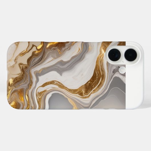 Marble Case-Mate Tough Apple iPhone 16 Fall Case-Mate iPhone Hülle (Rückseite (Horizontal))