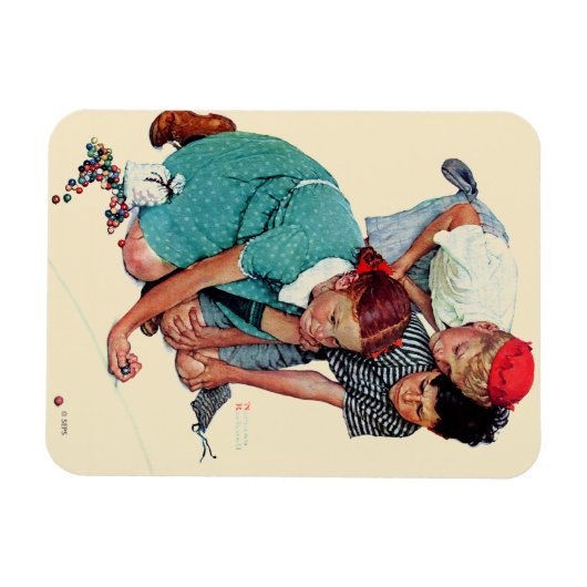 Marble Champion Magnet (Horizontal)