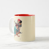 Marble Champion Zweifarbige Tasse (Vorderseite Links)