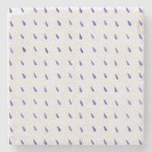 Marble Coaster - Purple Pattern Steinuntersetzer (Vorderseite)