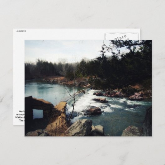 Marble Creek Postkarte (Vorne/Hinten)