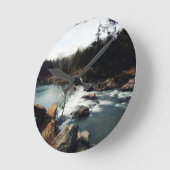 Marble Creek Runde Wanduhr (Winkel)