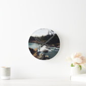Marble Creek Runde Wanduhr (Zuhause)