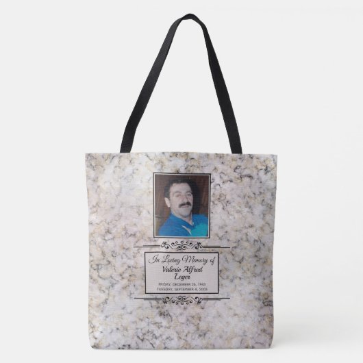 Marble Custom Memorial Keepake Tasche (Vorderseite)