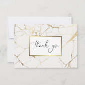 Marble Dankeschön Karten (Vorderseite)