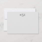 Marble Dankeschön Karten (Rückseite)