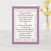 Marble der besten Rose Karte (Gelbe Blume)