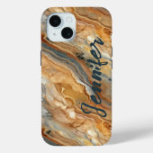 Marble Earth Tone iPhone / iPad Gehäuse Case-Mate iPhone Hülle (Rückseite)