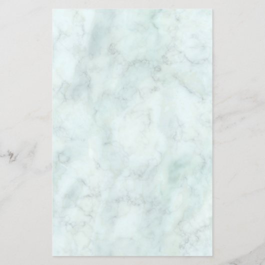 Marble Eucalyptus Greenery Elegante Wedding Menu (Rückseite)