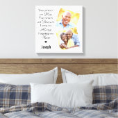 Marble Family Foto Sympathy Memorials Keepsake Leinwanddruck (Insitu (Schlafzimmer))