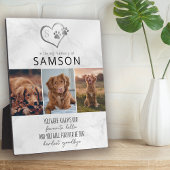 Marble Favorite Hallo Hardest Goodbye Memorial Fotoplatte