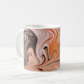 Marble Forms – Pink & Beige Soft Marble Kaffeetasse (Vorderseite Links)