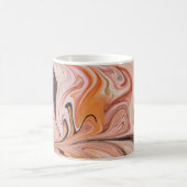 Marble Forms – Pink & Beige Soft Marble Kaffeetasse (Mittel)