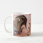 Marble Forms – Pink & Beige Soft Marble Kaffeetasse (Links)