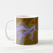 Marble Forms – Terracotta Warm Abstract Kaffeetasse (Links)