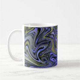 Marble Forms – Violet & Gold Mystic Energy Kaffeetasse