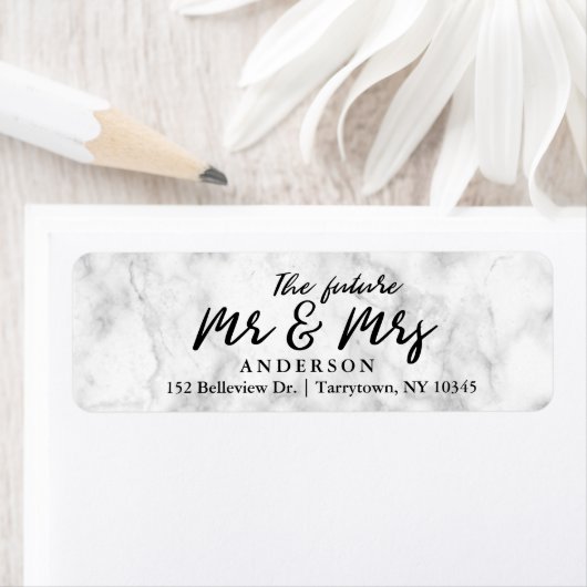 Marble Fresh Script The Future Mr. und Mrs. (Insitu)