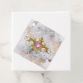 Marble Gemstone Monogram Geschenkanhänger (Beispiel)