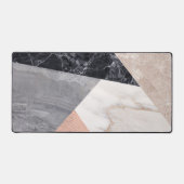 Marble Geometry Print Schreibtischunterlage (Vorderseite)