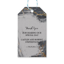 Marble Glitzer Geometric Vielen Dank