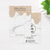 Marble Glitzer Tropfen Multistecker Ohrring-Anzeig (Schreibtisch)