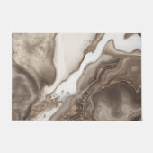Marble-Gold-Abstract-Maulwurf Fußmatte (Vorderseite)