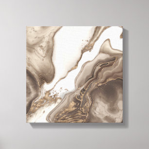 Marble-Gold-Abstract-Maulwurf Leinwanddruck