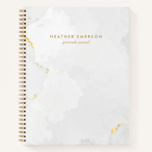 Marble-Gold-Notebook Notizblock