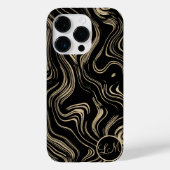 Marble Gold Personalisiert Phone Case (Rückseite)