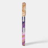 Marble Gold Swirl Handy Case (Rückseite / Rechts)