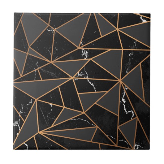 Marble Golden Mosaik Fliese (Vorderseite)