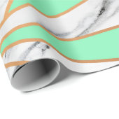 Marble Golden Mosaik Geschenkpapier (Rolleneckpunkt)