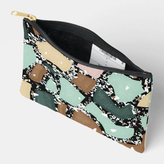  Marble Granite Texture   Zubehörtasche (Offen)