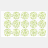 Marble Green Etiketten (Blatt)