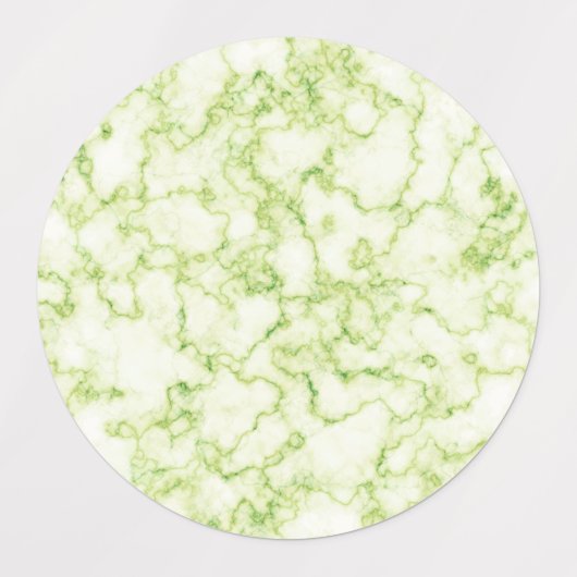 Marble Green Etiketten (Design 3)