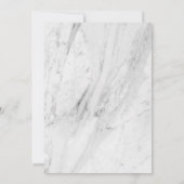 Marble Halloween Geburtstag Einladung (Rückseite)