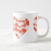 Marble Heart Jumbo-Tasse (Rechts)