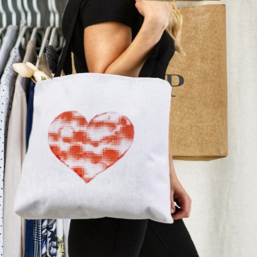 Marble Heart Tasche