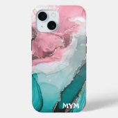 Marble iPhone 15 Case-Mate Case-Mate iPhone Hülle (Rückseite)