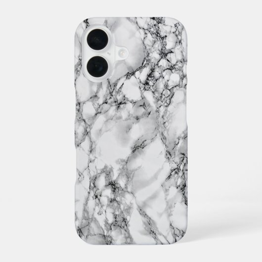 Marble iPhone Case 16 Hülle (Rückseite)