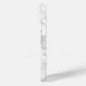 Marble iPhone Cover Handy Fall mit Initial (Rückseite / Links)