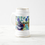 Marble King Stein Bierglas (Vorderseite Links)