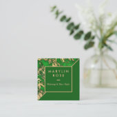 MARBLE KUSTOMIZBAR QUADRATISCHE VISITENKARTE (Stehend Vorderseite)