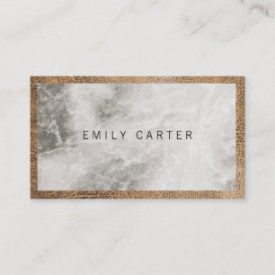 Marble Leather Visitenkarte
