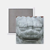 Marble Lion - Magnet (Vorderseite/Rückseite)