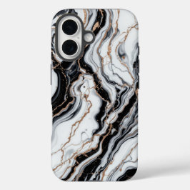 Marble Luxe1 iPhone 16 Hülle