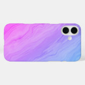 Marble Luxe - Blau und Lila Farbton Case-Mate iPhone Hülle (Rückseite (Horizontal))